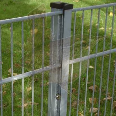H�he 0700 mm, Zaunpfosten verzinkt