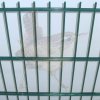 Hier sehen Sie den Gitterzaun 8+6+8 in gr�n beschichtet