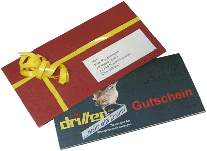 Geschenkgutscheine Geschenkgutscheine