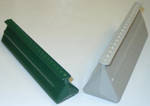 Zaunpfosten kpl. als Eckpfosten, Zaunh�he 0800 mm, gr�n