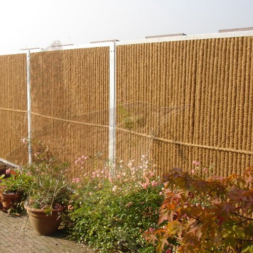 Garden Wall der natürliche Sichtschutzzaun aus Kokos auch zum