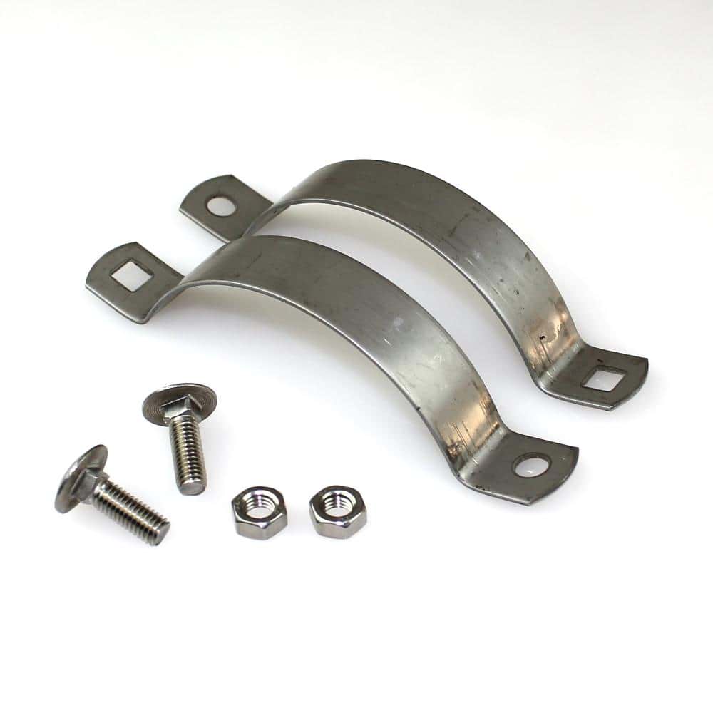 Schelle Ø 090 mm V2A - 2-teilig