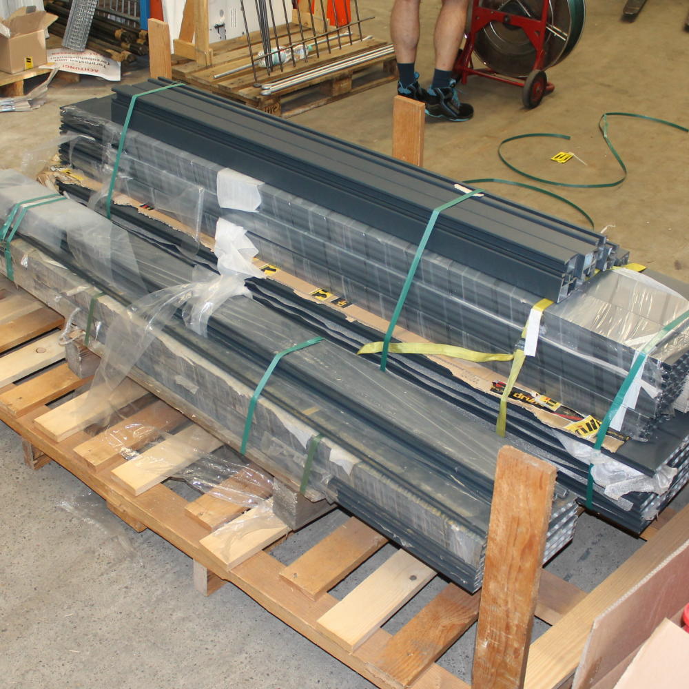 Sichtschutzzaun VALU 10 m Höhe 1500 mm - B-Ware