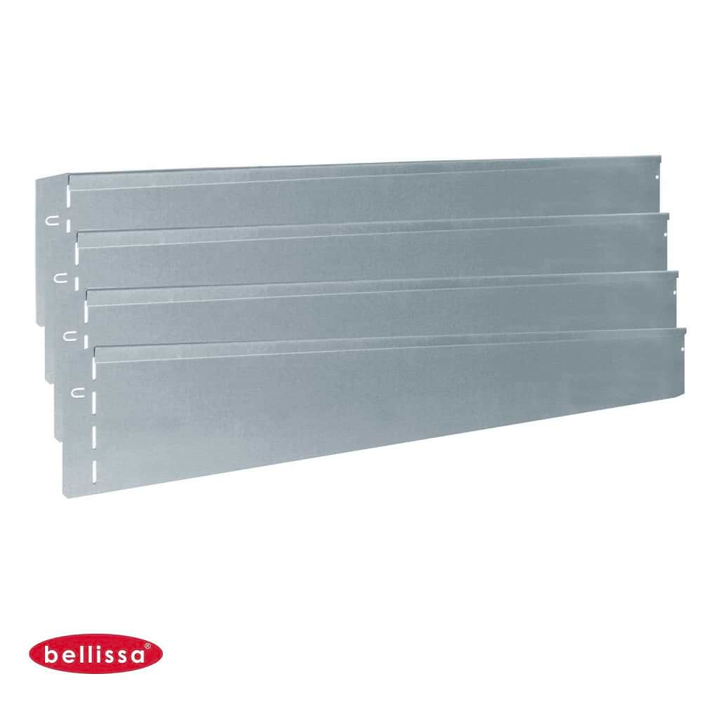 Rasenkante Metall 1180 x 130 mm - 4er Set
