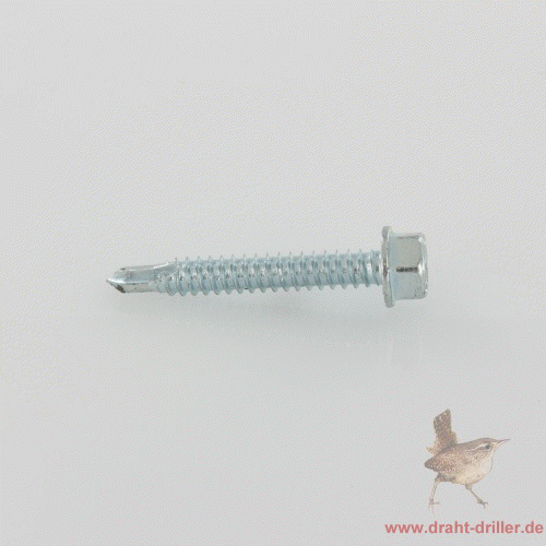 Bohrschraube 6-kant selbstschneidend 6,3 x 45 mm