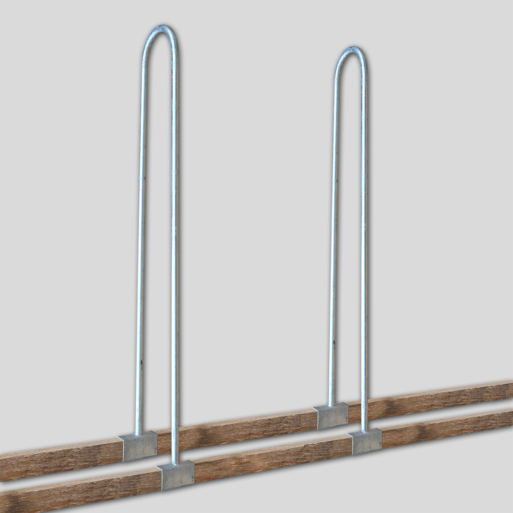Brennholzständer Holzhalter Bügel verzinkt