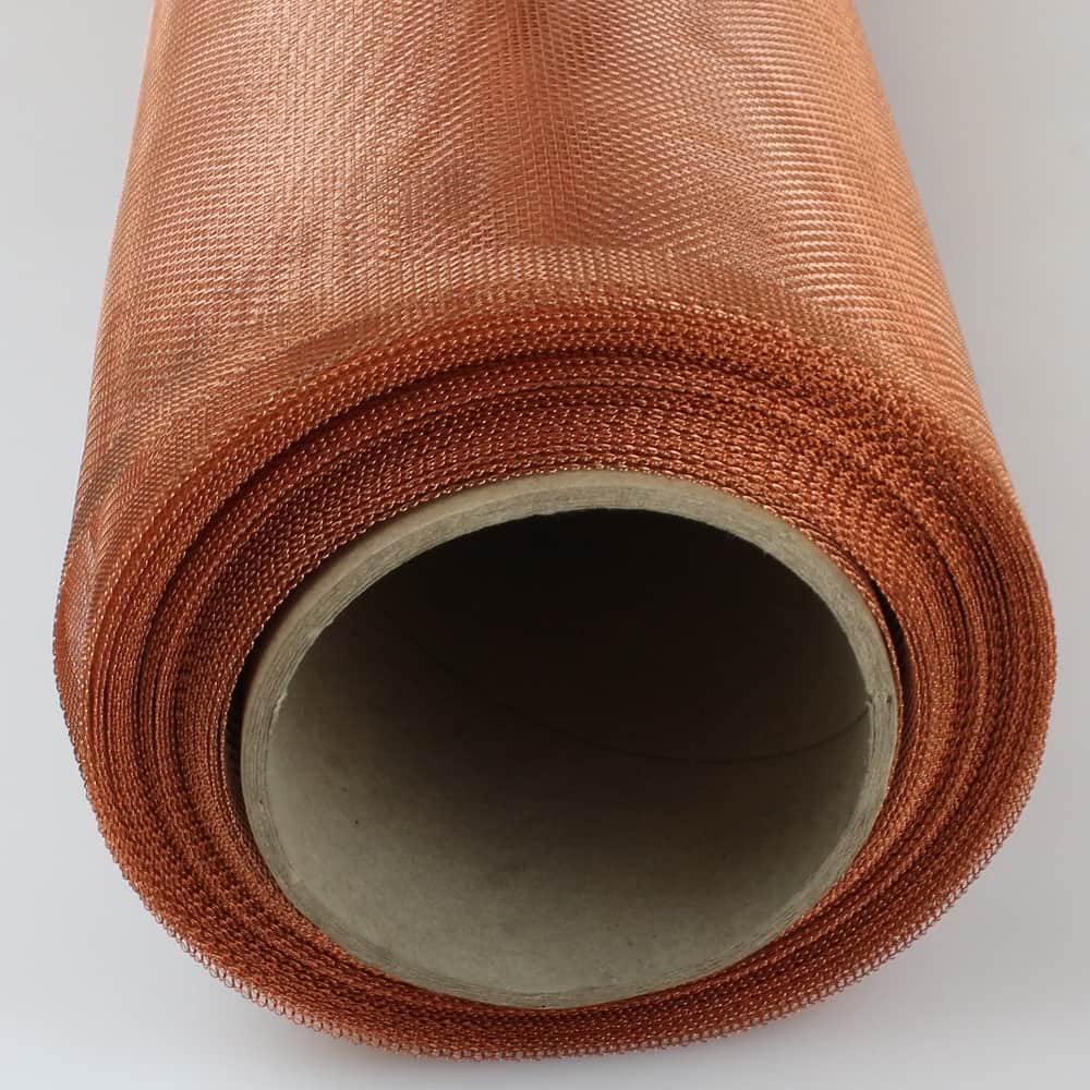 kupfer-fliegen-gitter Fliegengitter 1000 mm, Kupfer, Rolle á 25,00 lfm