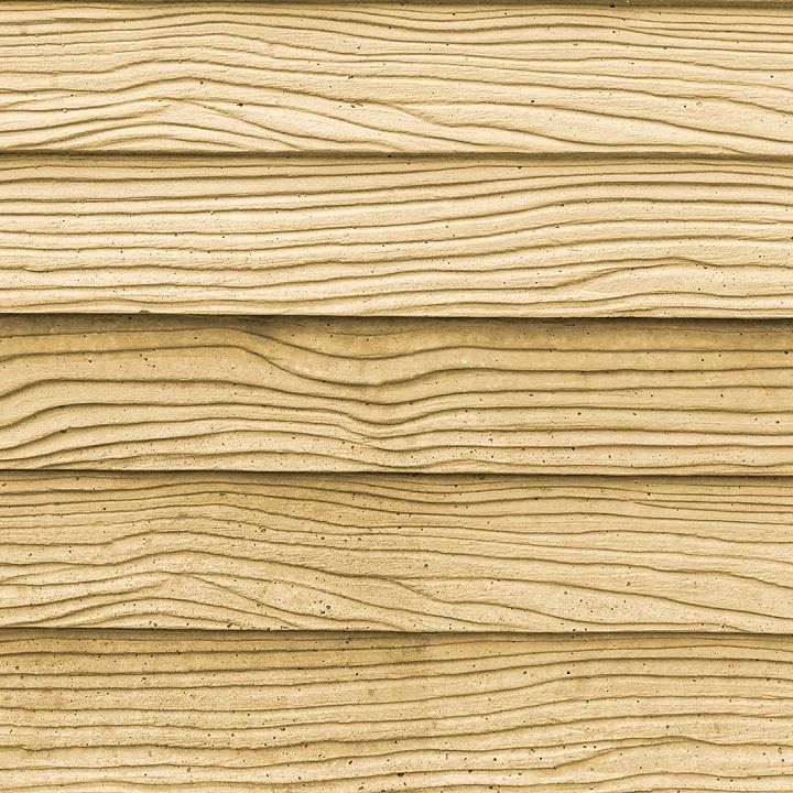 Betonzaun Mediterran - Waldholz Platte farbig