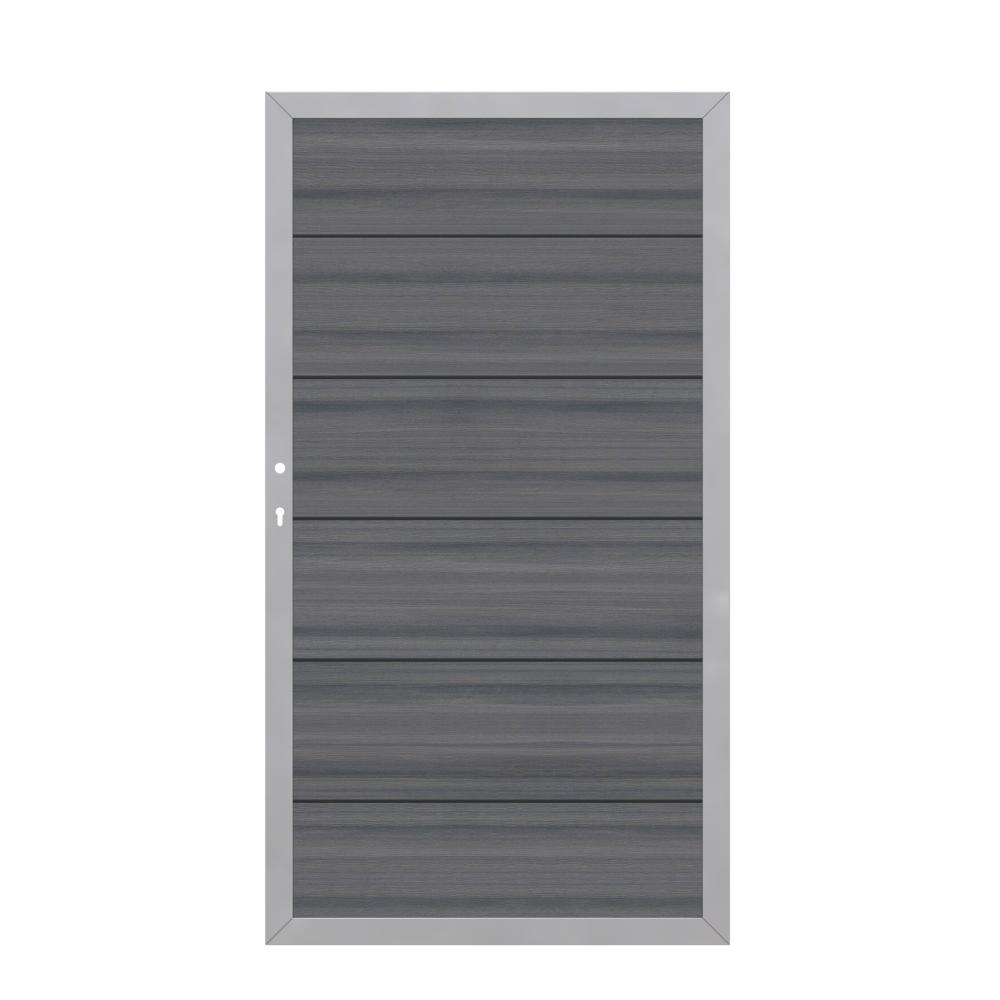 Sichtschutz Toranlage WPC Platinum XL 0980 x 1800 mm 1flgl.