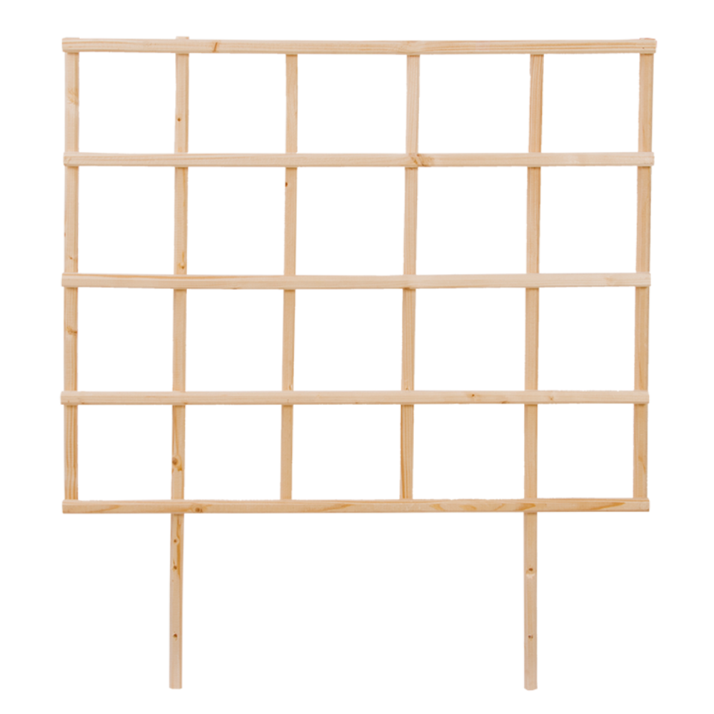 Hochbeet Holz schmal - Rankgitter