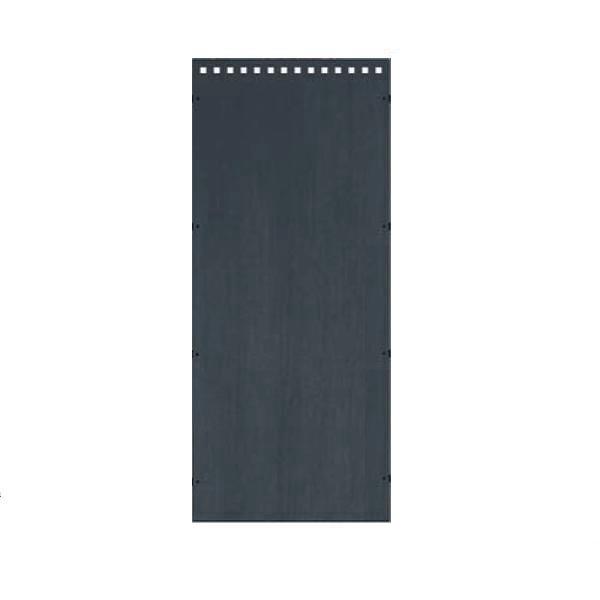 Sichtschutz quadro 1750 x 744 mm Anthrazit Blech