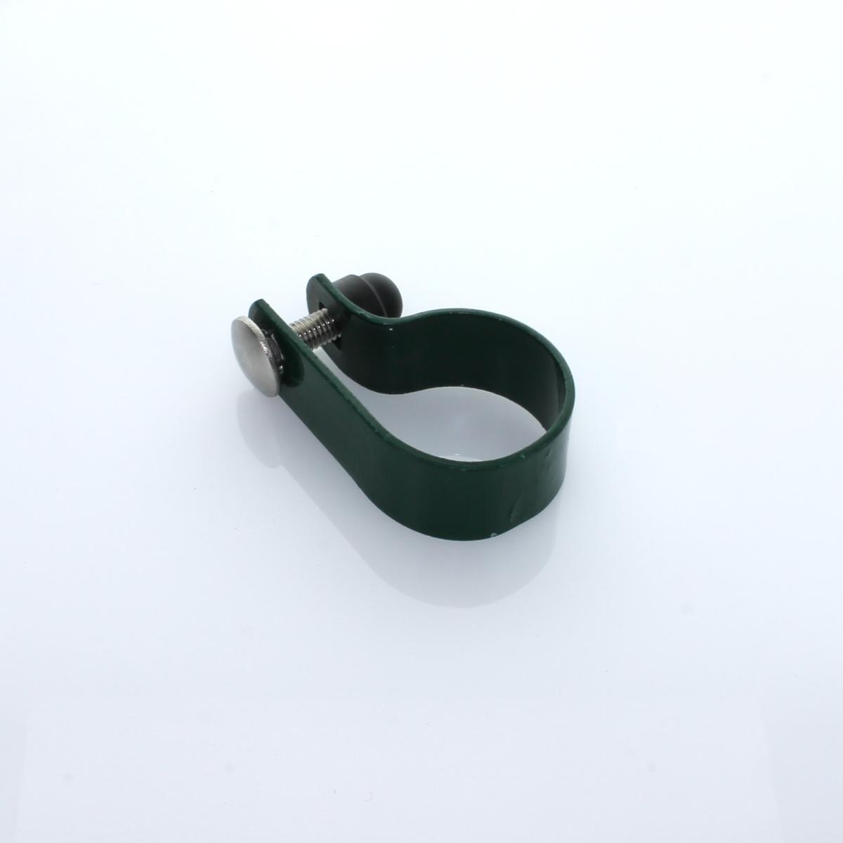 Schelle Ø 042 mm grün einseitig cpl. mit Zubehör