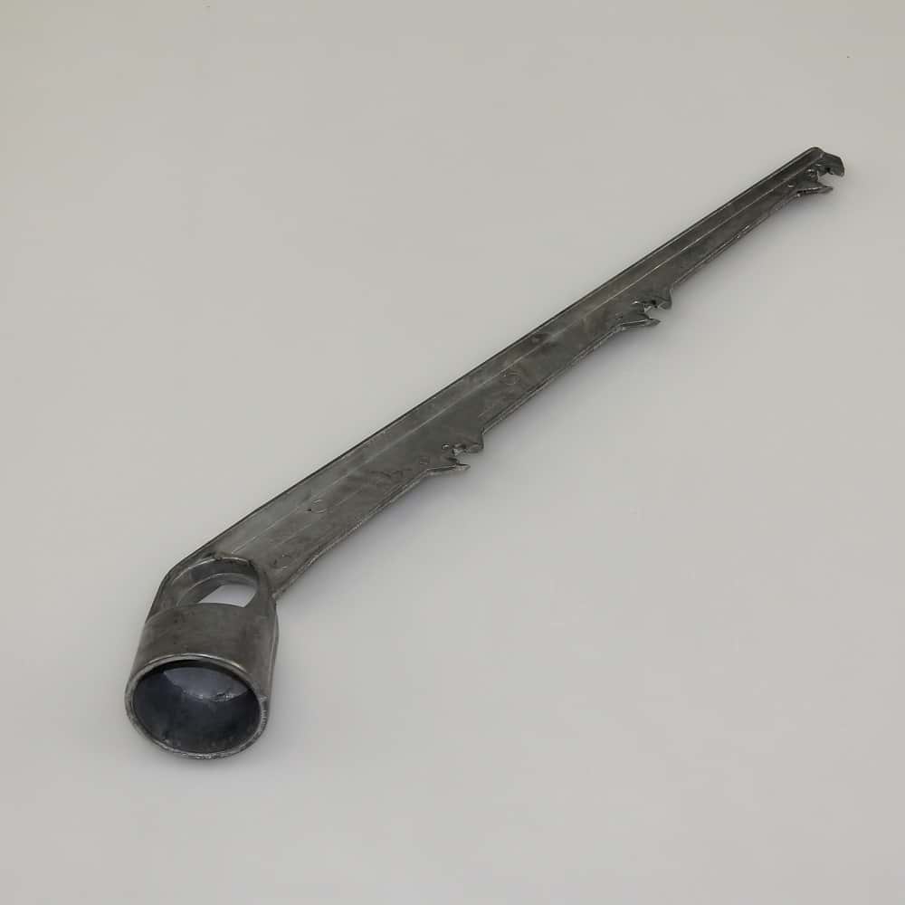 Stacheldrahtabweiser für Ø 060 mm Typ II Aluminium