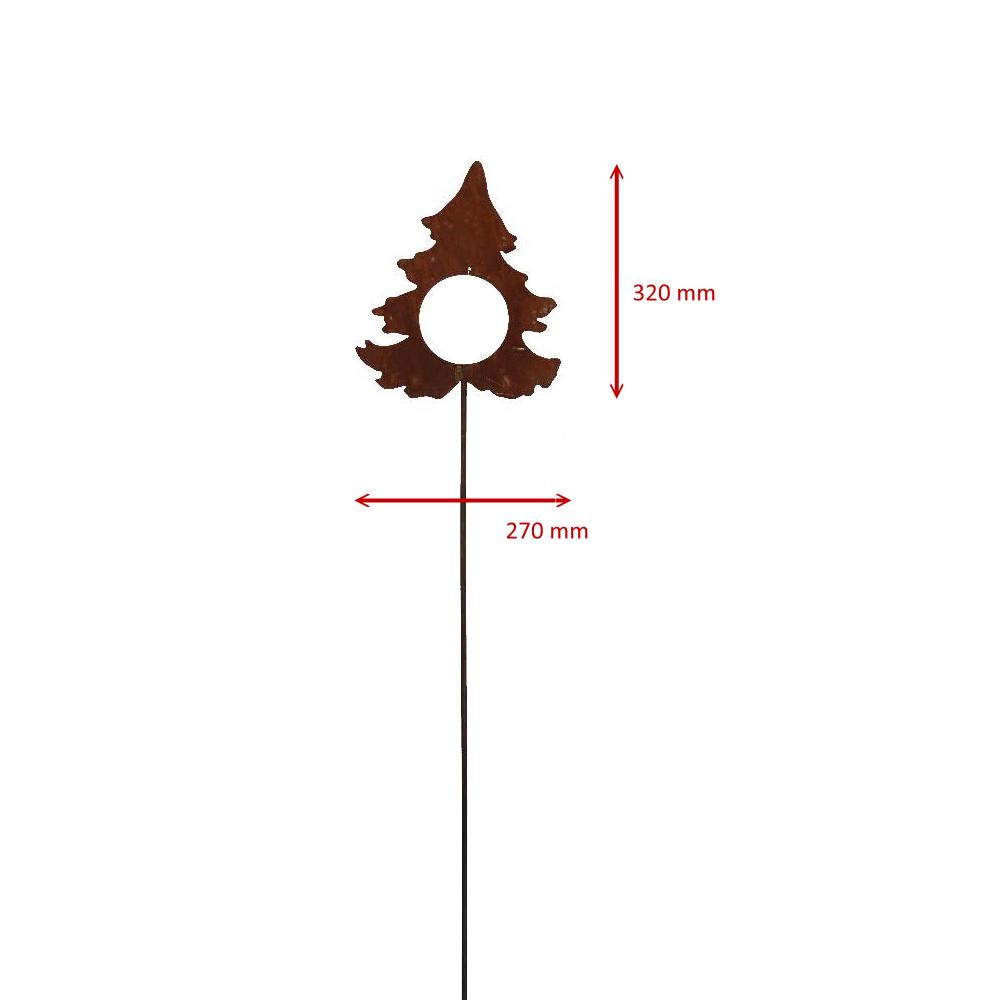 Rost Tannenstecker Meisenknödelhalter Gr1