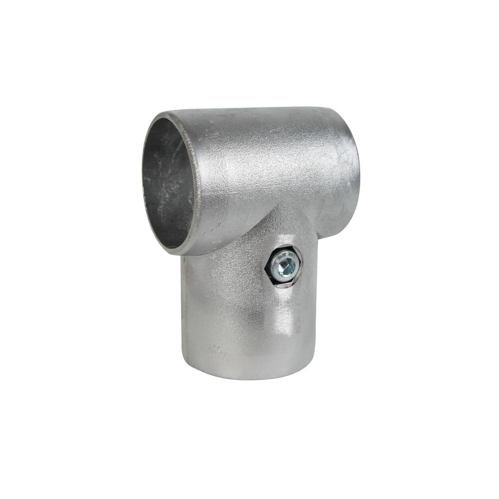 Barriere T-Stück Aluminium 2-teilig Ø 60 mm