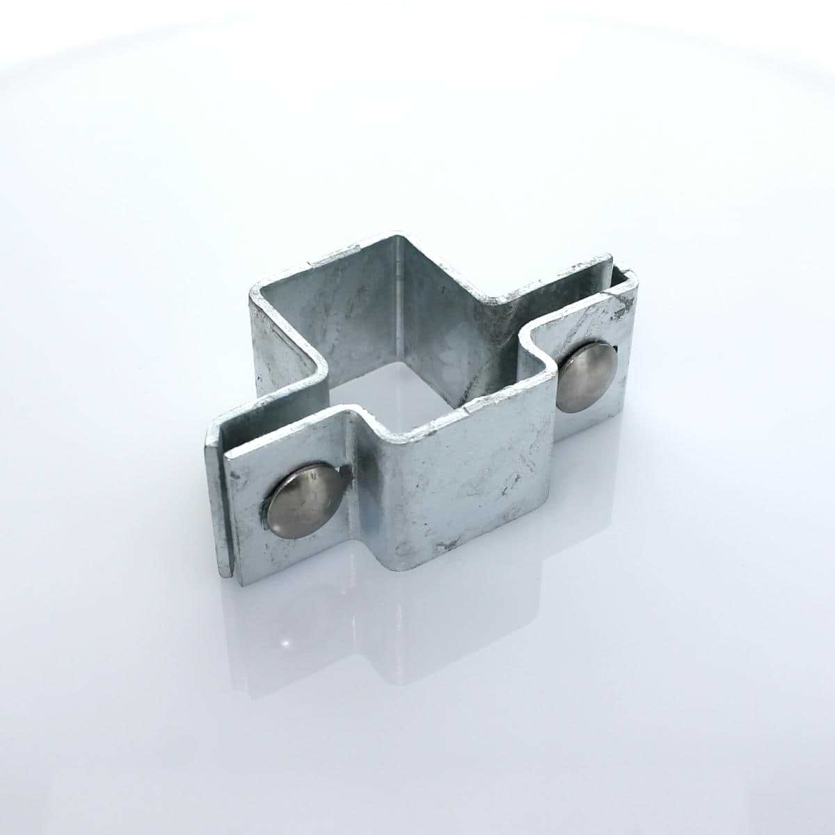 Schelle 060x040 mm Mittelschelle verzinkt cpl. mit Zubehör