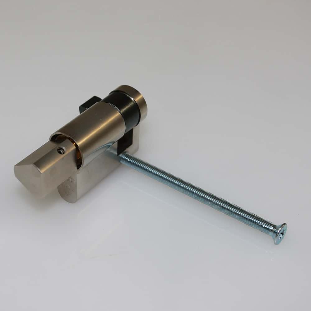 Profilzylinder Dreikant 9,8 mm 30,5 mm Edelstahl