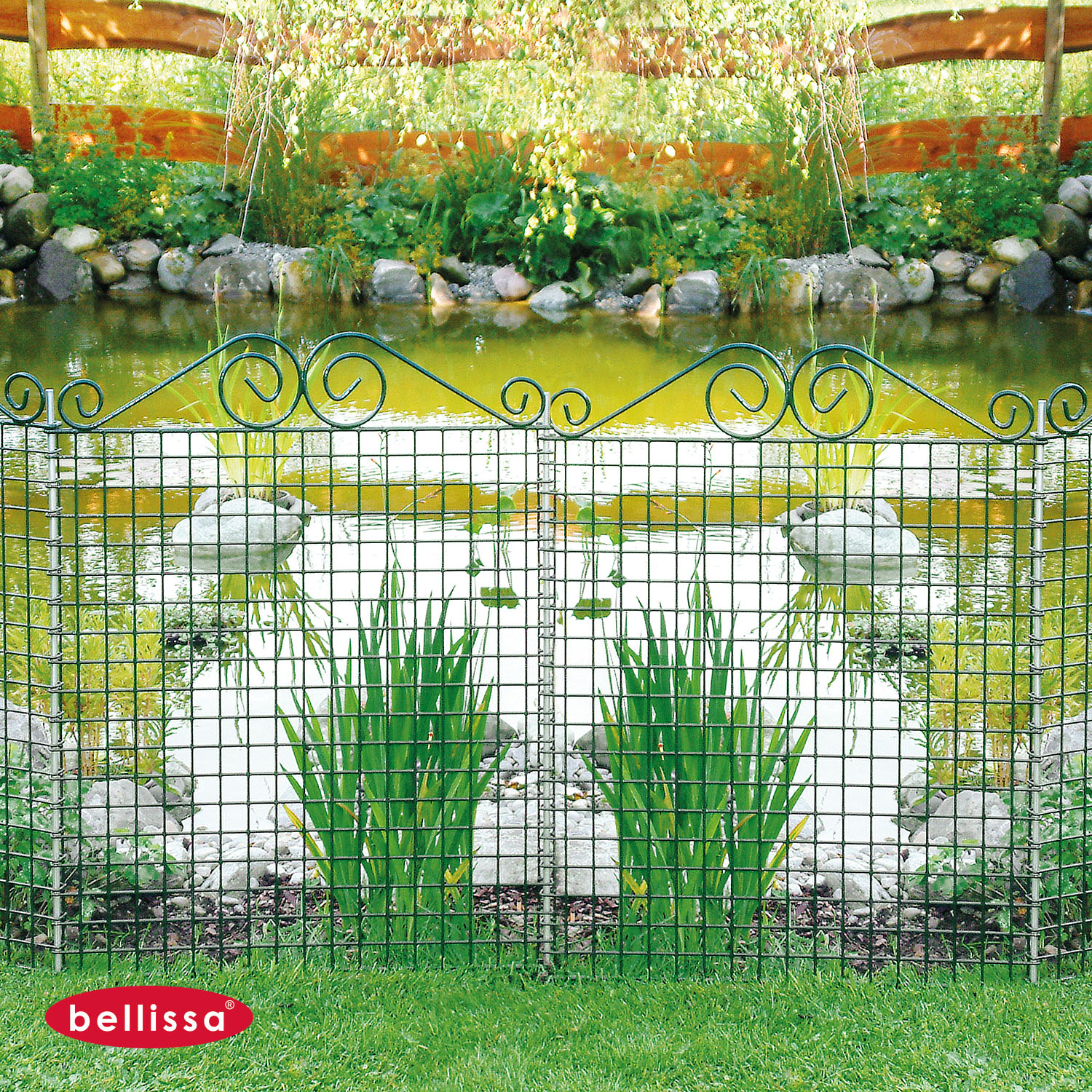 Steckzaun Ambiente 760 x 940 mm grün