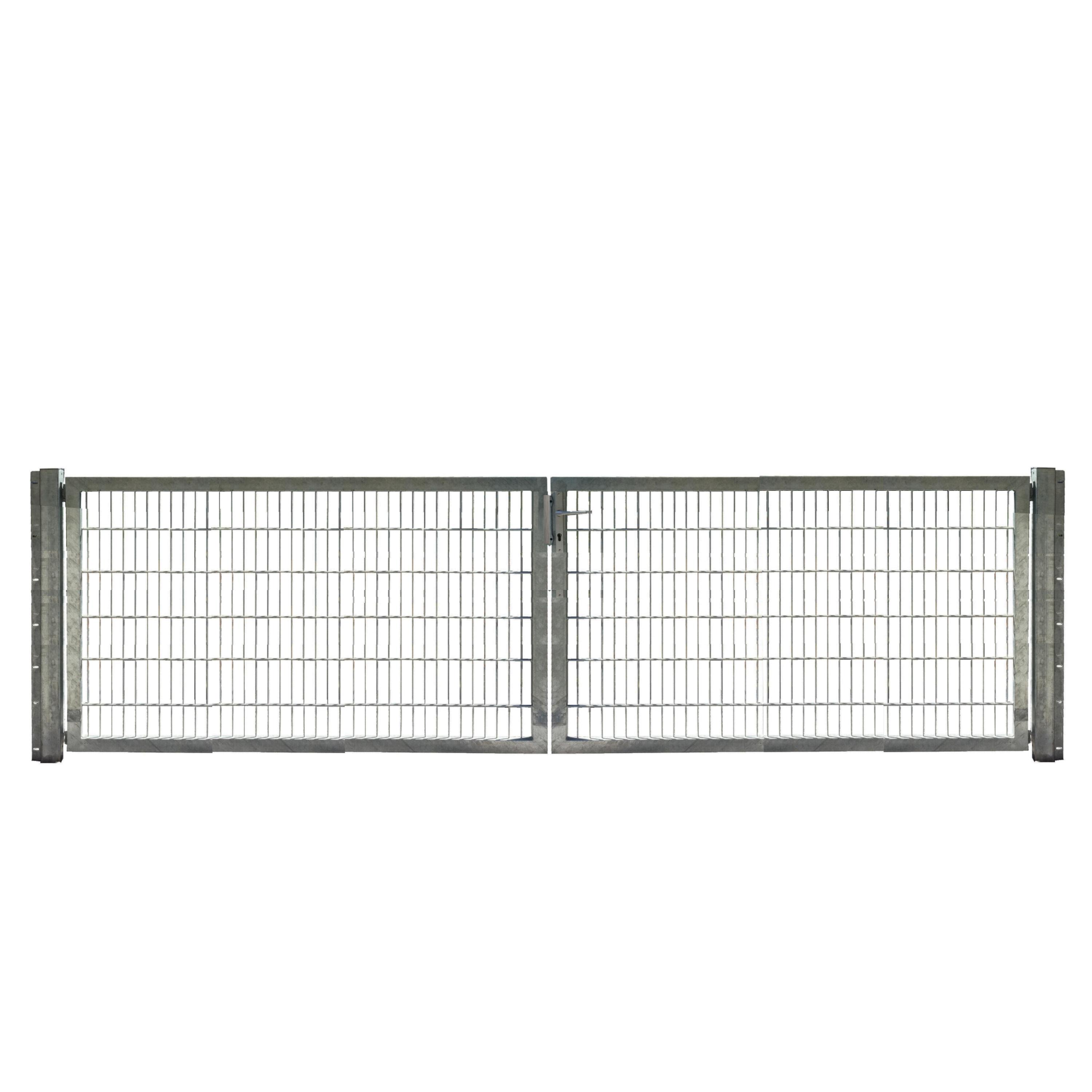 Tor 2-flgl. 4000x1200 mm verzinkt, IGT Vario