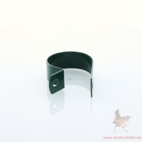Schelle Ø 042 mm grün einseitig