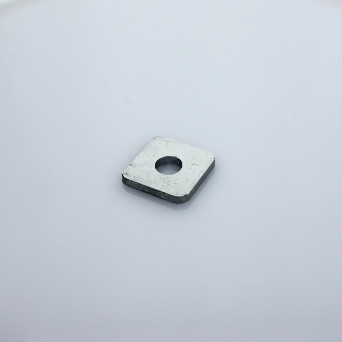 Klemmplatte 40 x 40 mm x 6,0 mm verzinkt