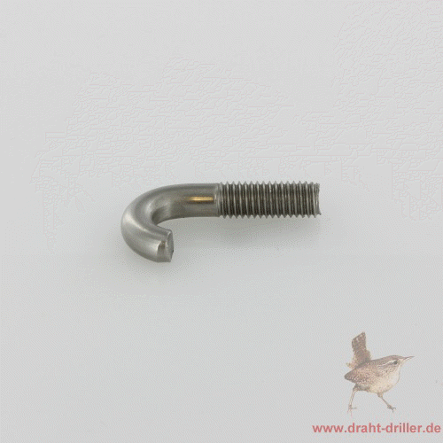 Hakenschraube M6 x 35 mm mit Mutter V2A