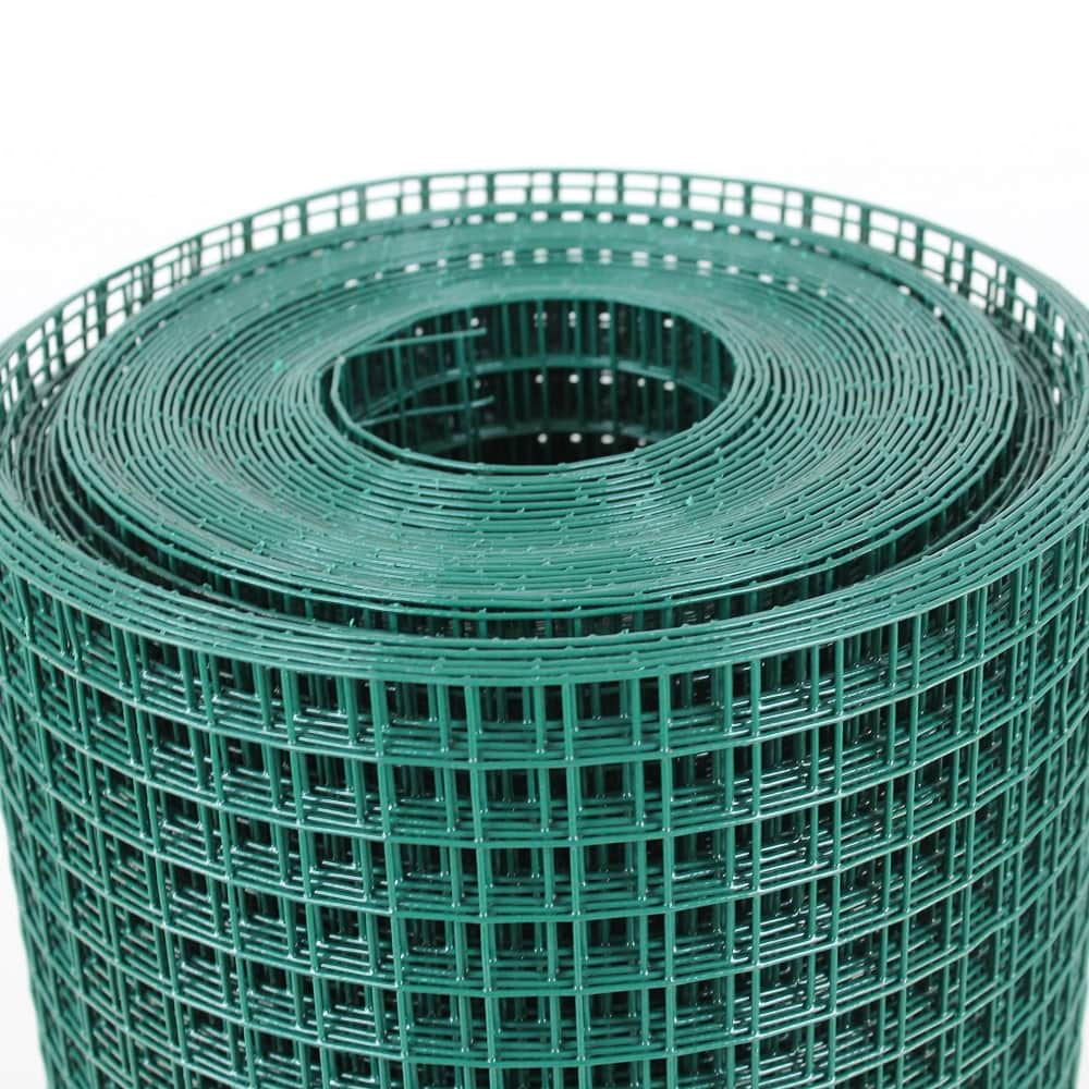 ESAPLAX-Gitter 19,0x19,0x0,90x1020 mm, plastifiziert grün