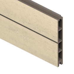 Sichtschutz WPC Classic Diele sand