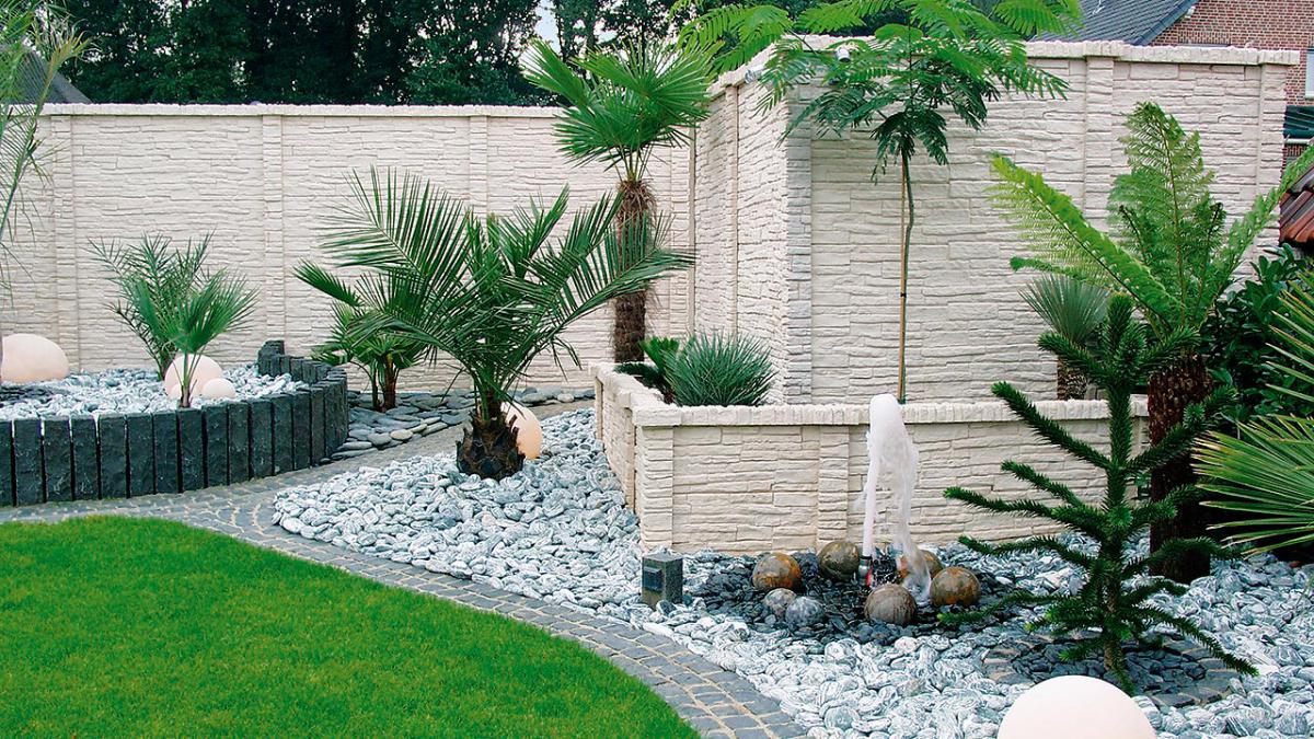 Becker�s Betonzaun Mediteran.