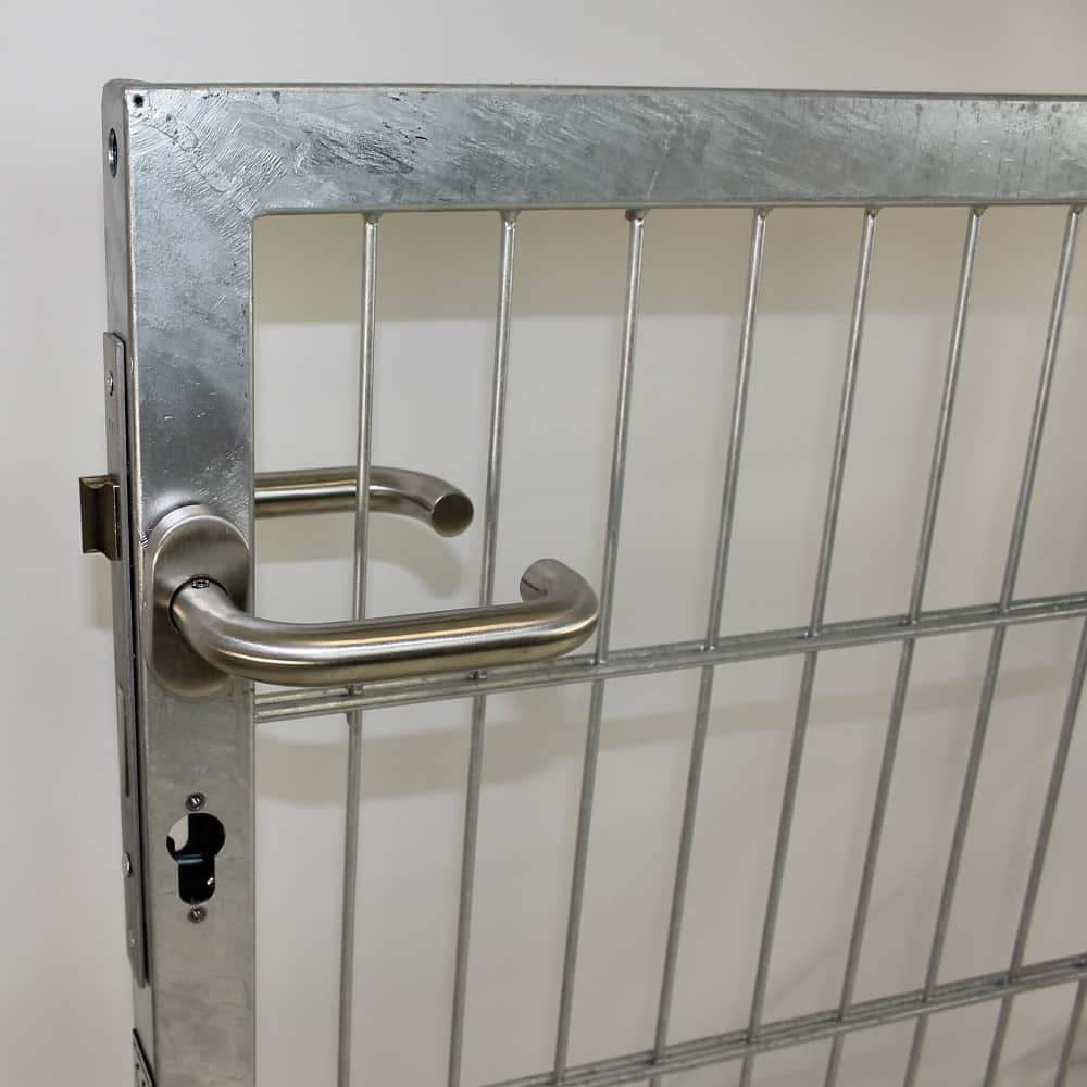 Drehflügeltor 1,00 x 1,80 m EGIDIA Metall verzinkt
