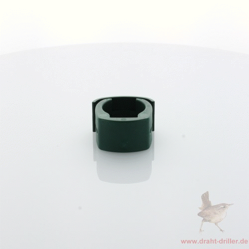 Fix-Clip-Pro Drahthalter, für Pfosten 34 mm grün
