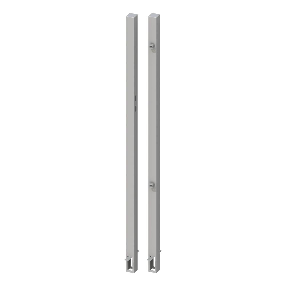 Torpfosten für Tor 1800 mm 1flgl. Beton Silber