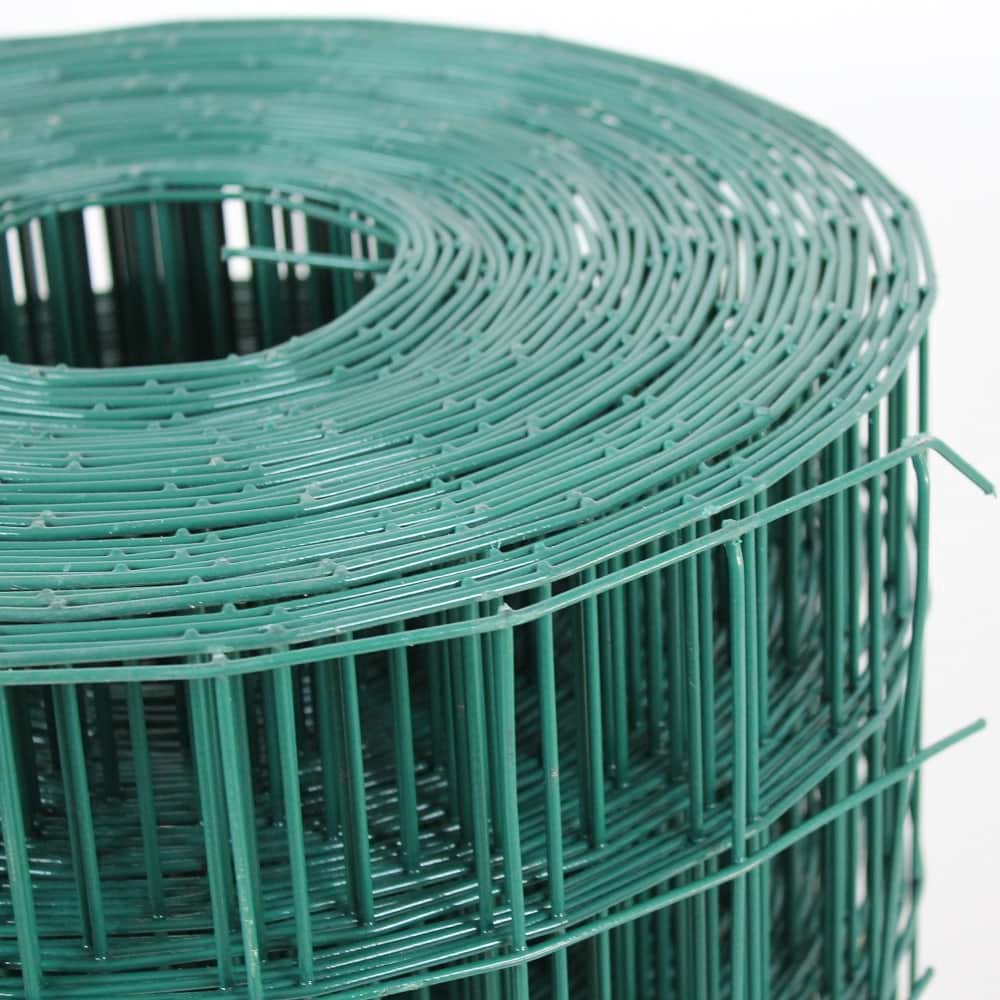 ESAPLAX-Gitter 75,0x50,8x2,60x1020 mm, plastifiziert grün