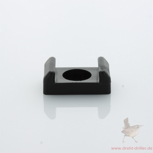 Geräuschdämmer für Pfosten schwarz ab 50 mm