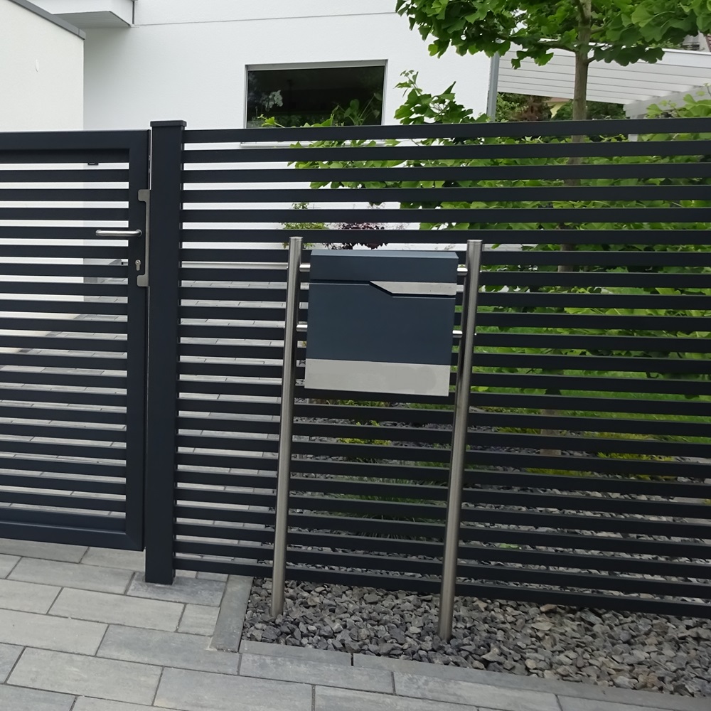 Füllung Aluminium Modern Line ZH 1000 mm Anthrazit