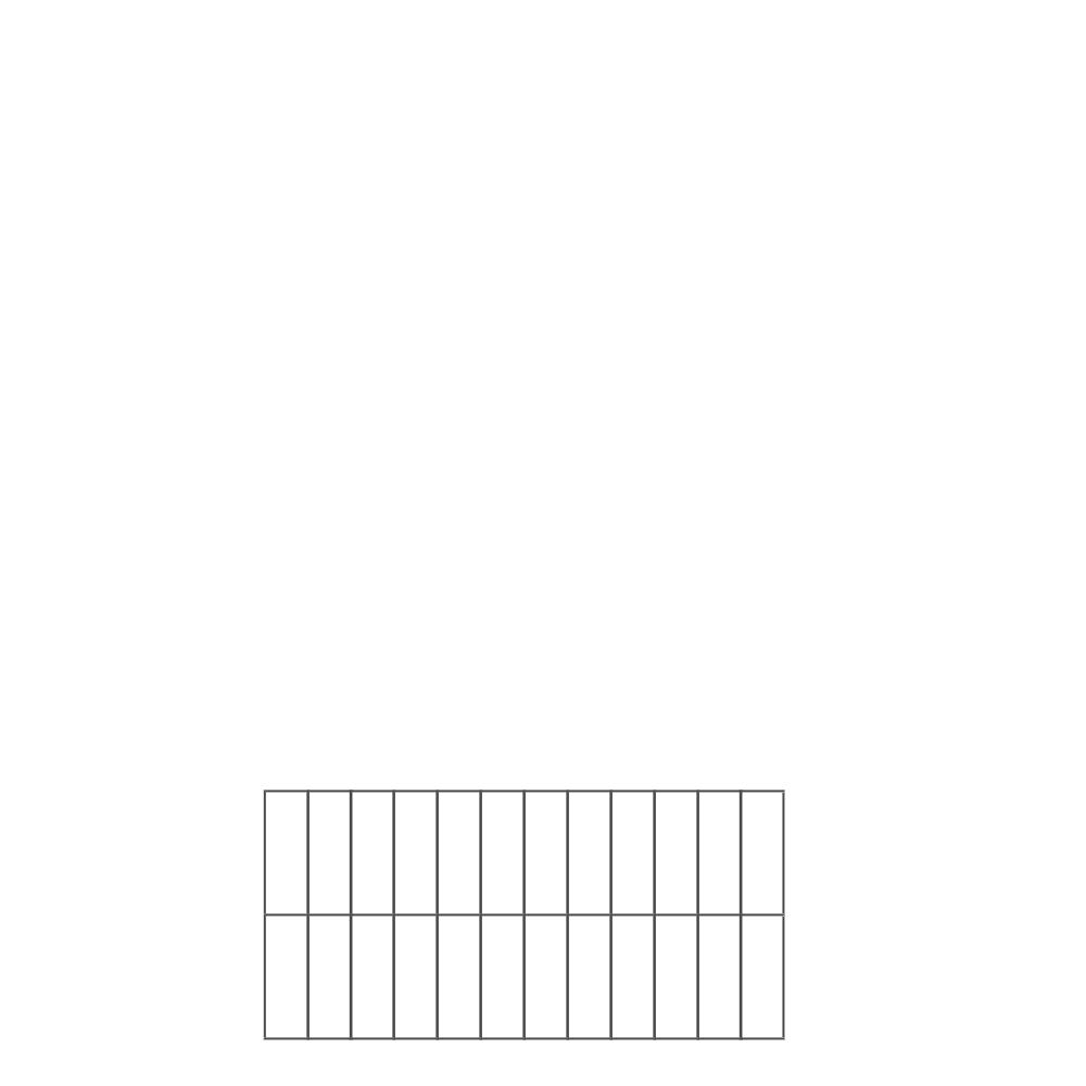 Hecke am laufenden Meter® Verlängerung 1200 x 0500 mm