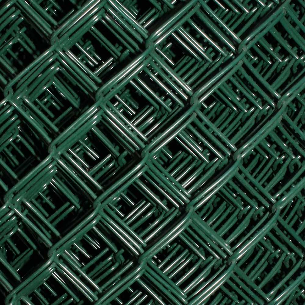 Maschendrahtzaun grün 1250 mm, Masche 40x3,1 mm