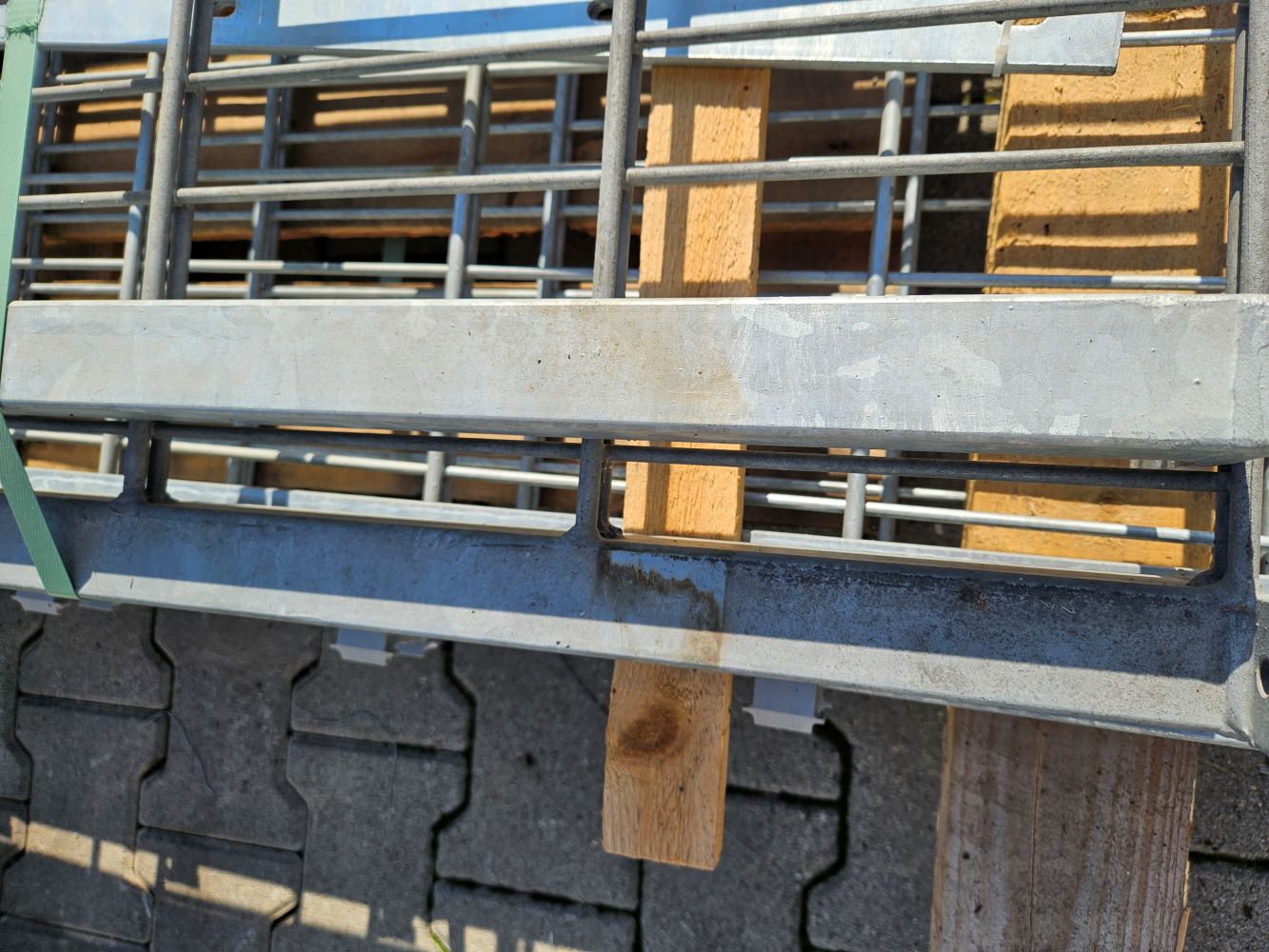 Brennholzunterstand B-WARE 1260 x 1800 x 700 mm Grundelement 