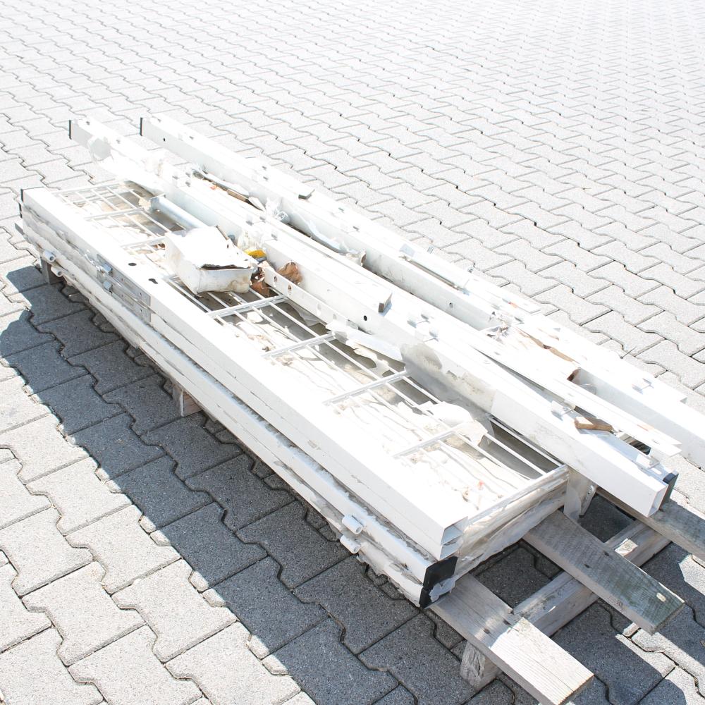 Toranlage 1800X1600 2FLGL LEICHT LGT 090° RAL 9010 reinweiß