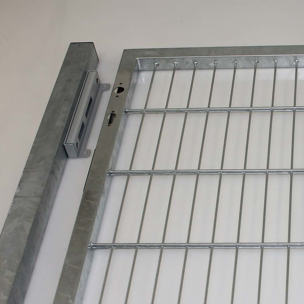 Drehflügeltor 1,00 x 2,00 m EGIDIA Metall verzinkt