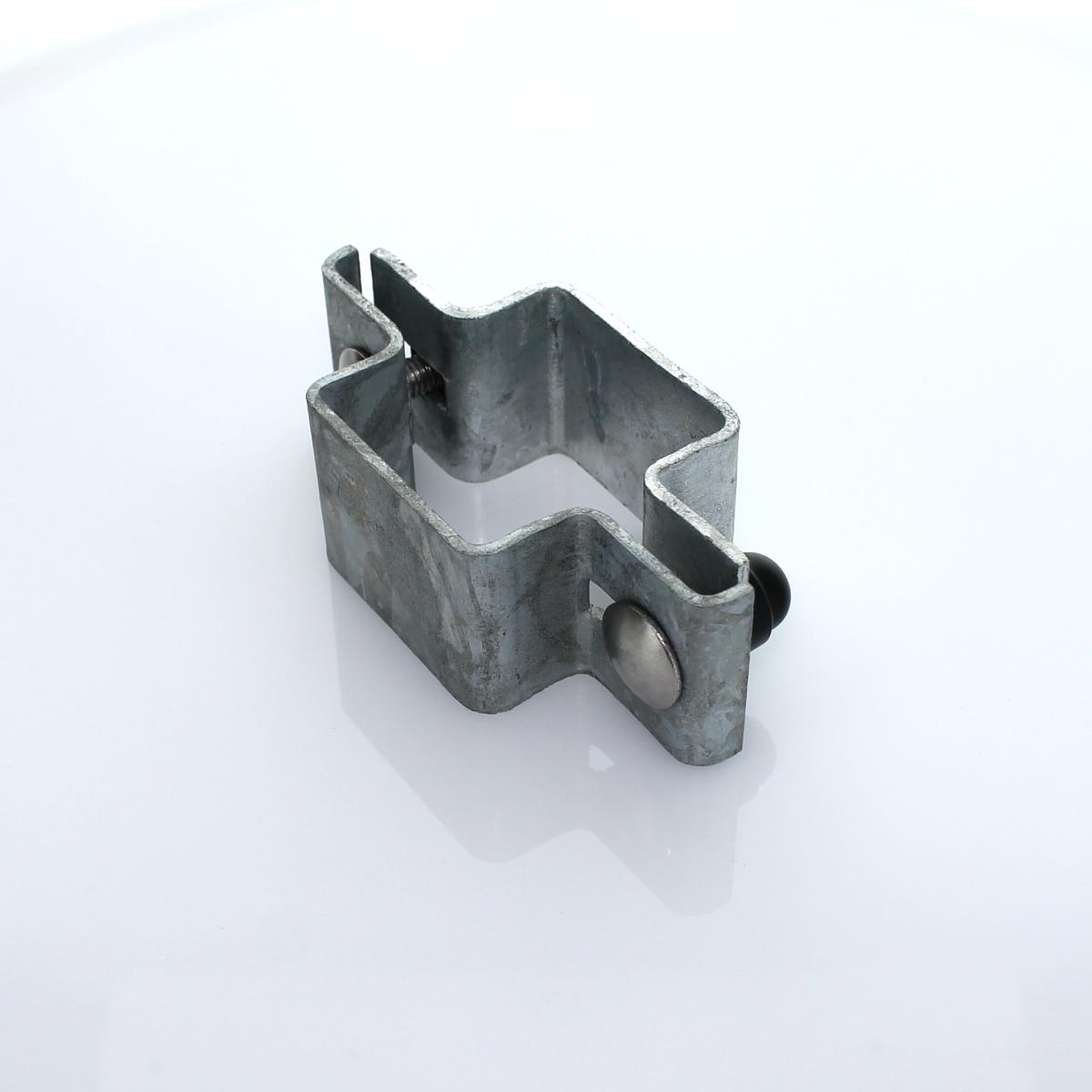 Schelle 050x050 mm Mittelschelle verzinkt cpl. mit Zubehör