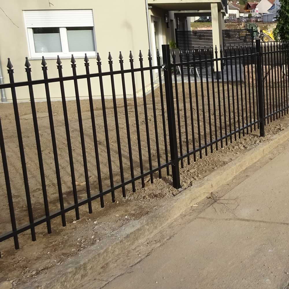 Zaun FREIBURG Gitter 1000 mm anthrazit