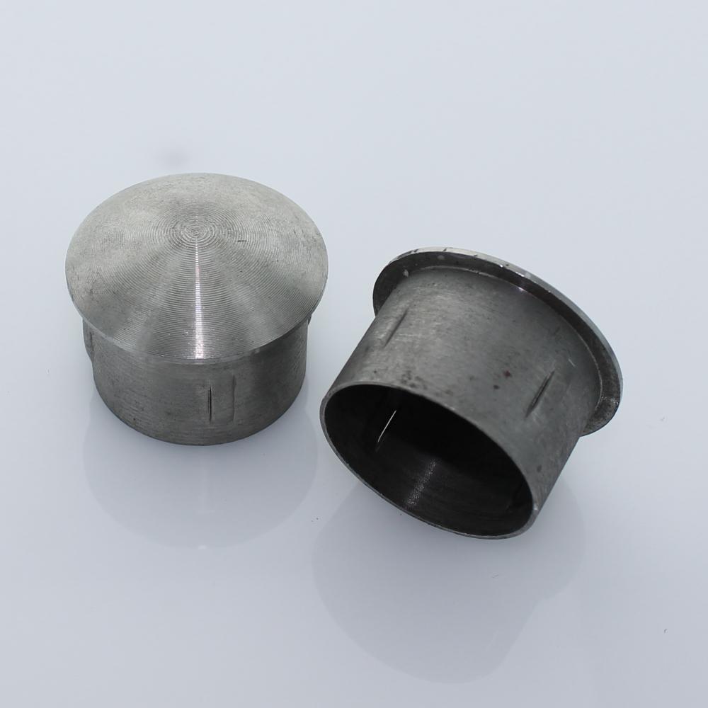 Einschlagstopfen gewölbt Ø 48 mm blank schmal
