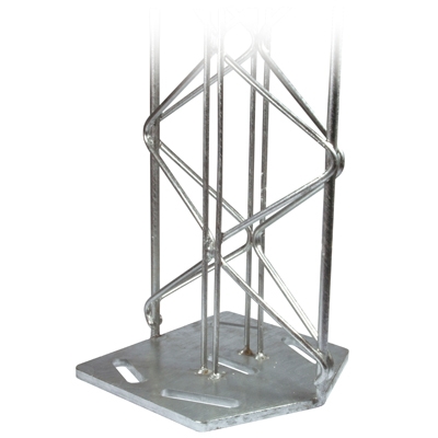 Wandsystem 150 mm Wandsäule 1200 mm Bodenplatte Mitte