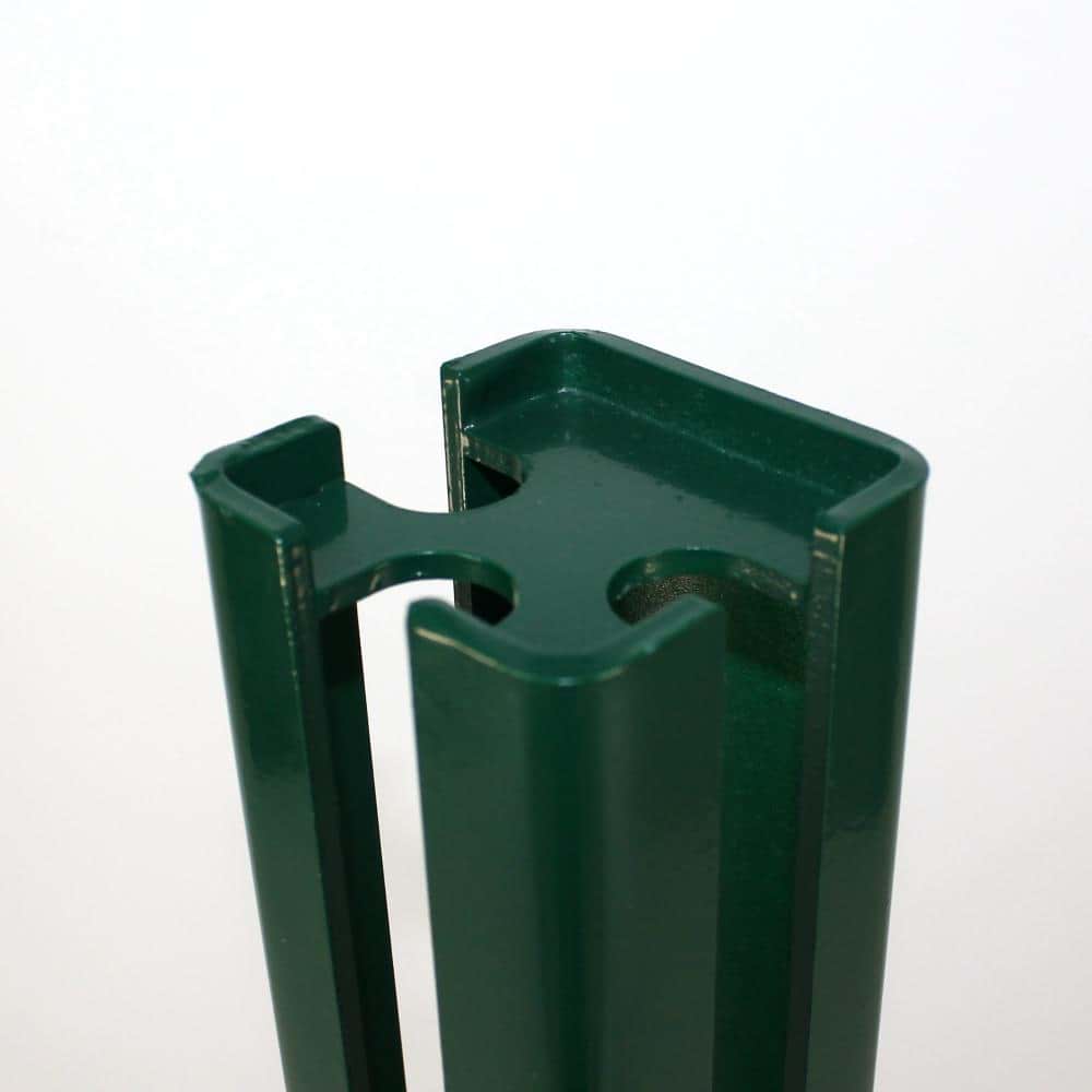 Bodenplatte für Torpfosten 80 x 80 mm grün