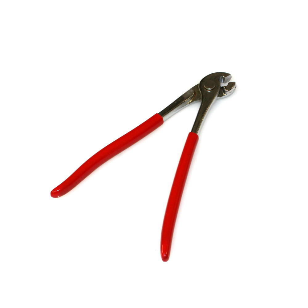Clips-Zange für Volierendrahtverbindung Driller