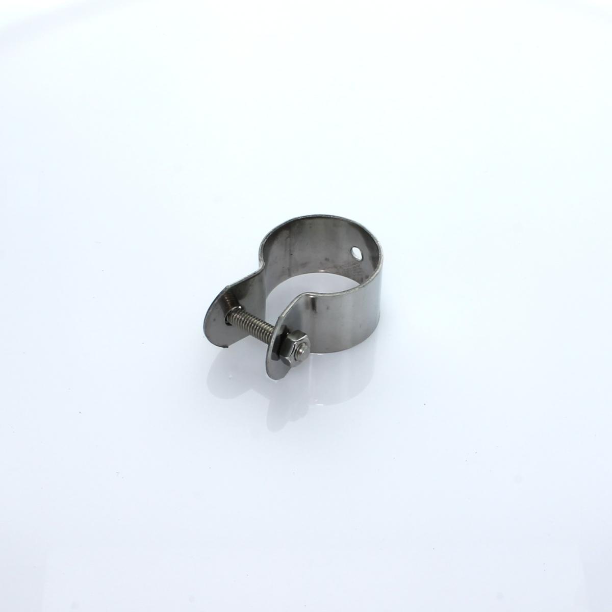Schelle Ø 034 mm Edelstahl mit Maschinenschraube