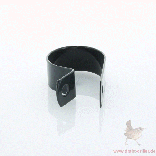 Schelle Ø 042 mm anthrazit einseitig