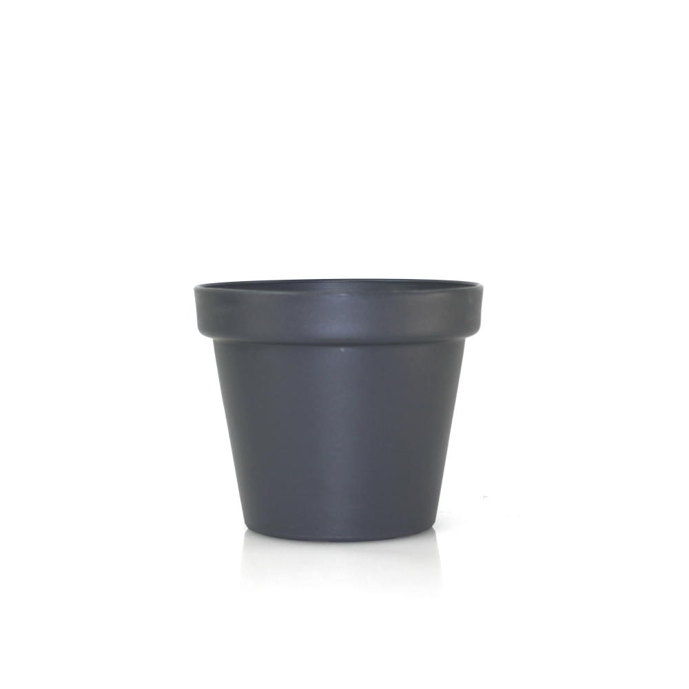 Blumentopf Ø 11 cm anthrazit