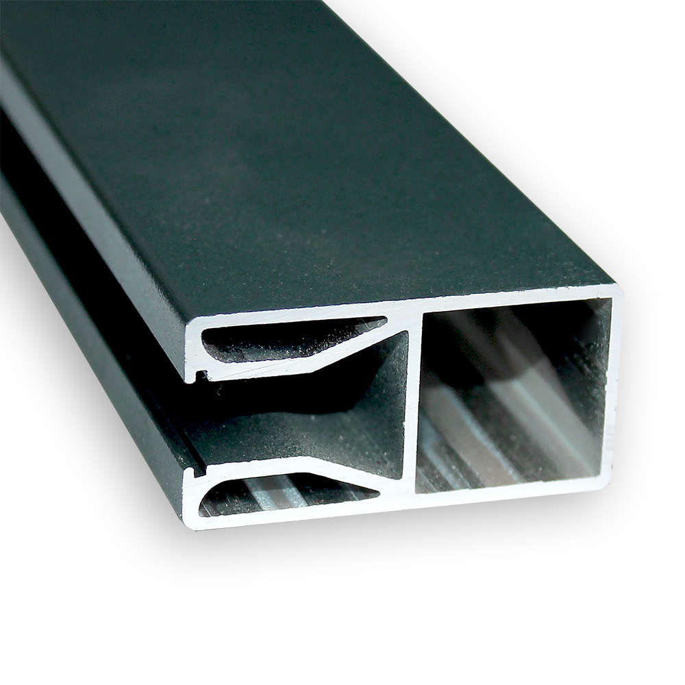 Sichtschutz Valu Rahmenprofil 40x20 mm Anthrazit